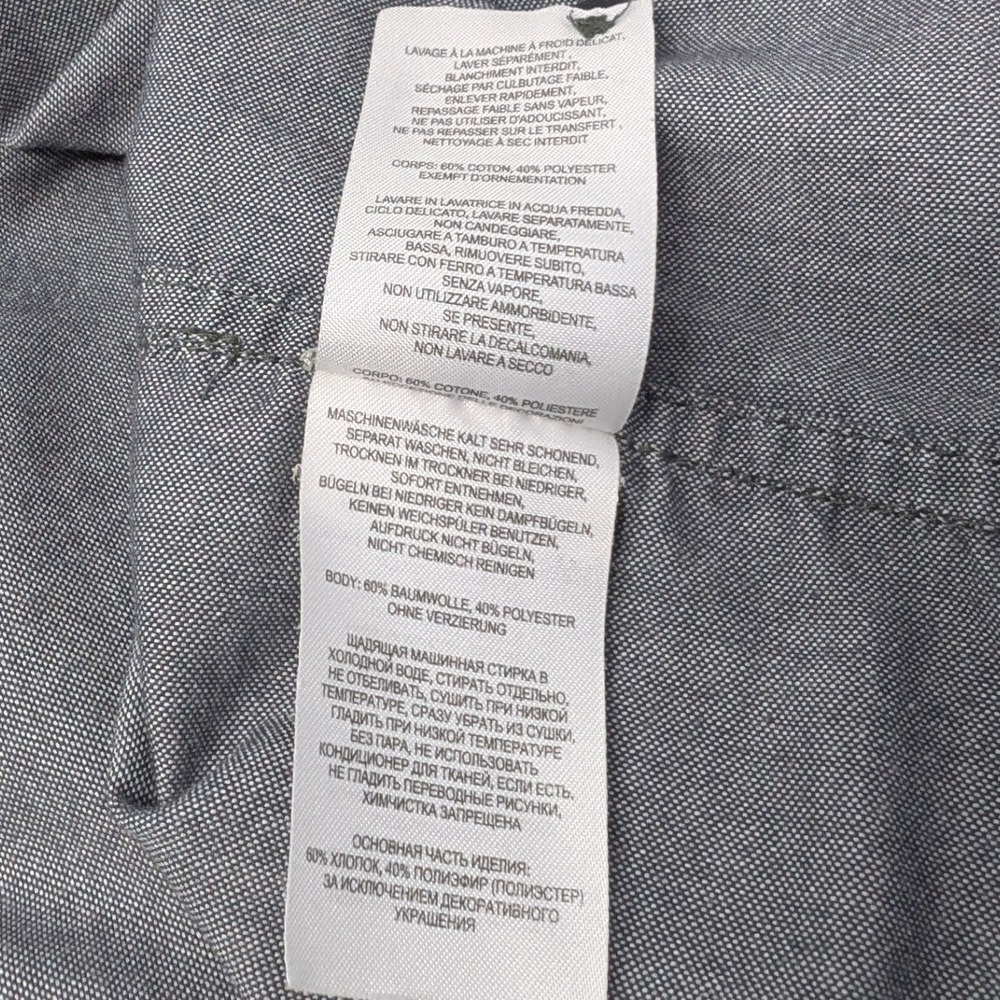 Mountain Hardware Men's XL Gray Breathable Trail Short Sleeve Button Up Shirt - Picture 13 of 14